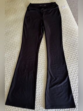 OLD NAVY NWT Black Active Powersoft Extra High Rise stretch PANTS LARGE TALL